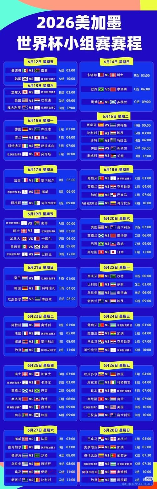 2026世界杯直播完整版完整安排怎么看 2026世界杯直播完整版完整安排怎么看